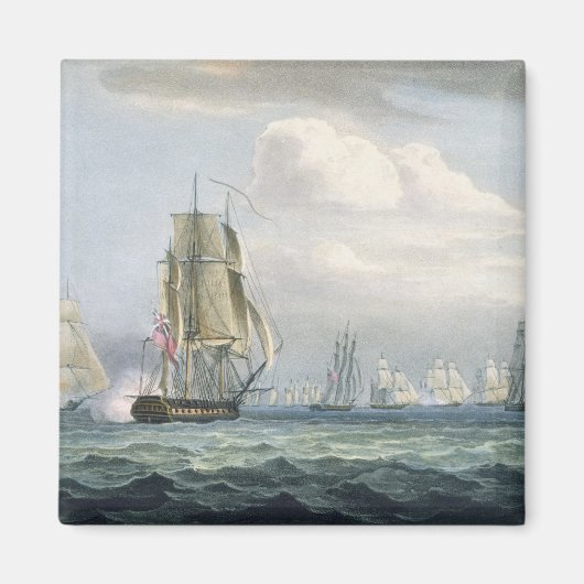 サー・シドニー・スミス(1764-1840)の飛行隊は マグネット (正面)