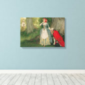 サー・ジェームズ・ドロムゴレ・リントンの提案 キャンバスプリント (インサイチュ (ウッドフロア))