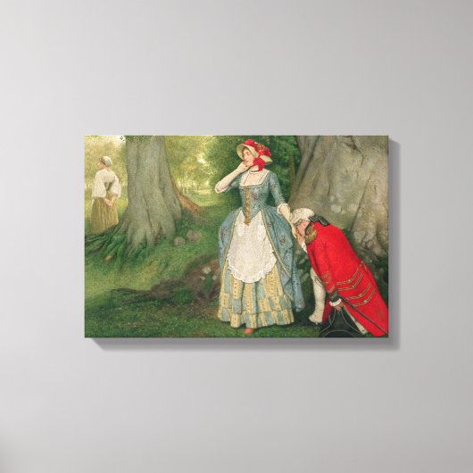 サー・ジェームズ・ドロムゴレ・リントンの提案 キャンバスプリント (正面)