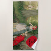 サー・ジェームズ・ドロムゴレ・リントンの提案 ビーチタオル (正面)