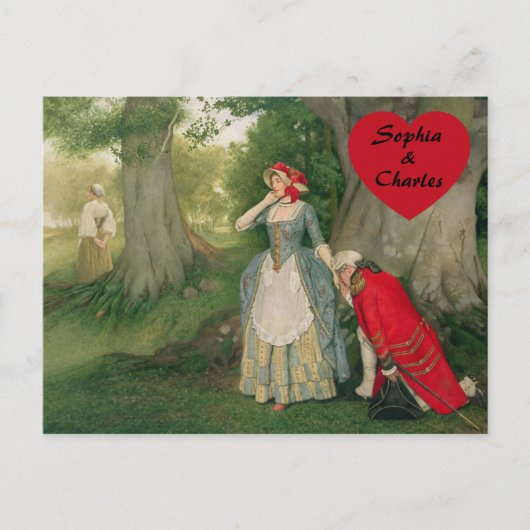 サー・ジェームズ・ドロムゴレ・リントンの提案 ポストカード (正面)