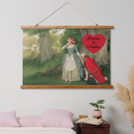 サー・ジェームズ・ドロムゴレ・リントンの提案 吊り下げ型タペストリー