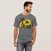 サー・スケート・レトロ Tシャツ (正面フル)