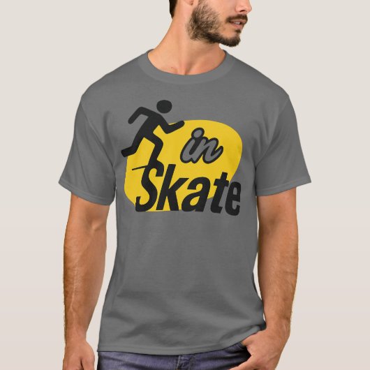 サー・スケート・レトロ Tシャツ (正面)