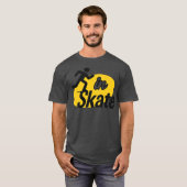 サー・スケート・レトロ Tシャツ (正面フル)
