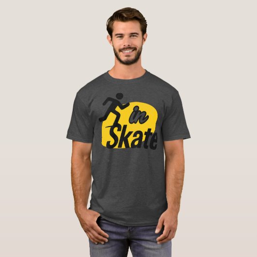 サー・スケート・レトロ Tシャツ (正面フル)