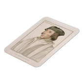 サー・トーマス・エリオット(c.1490-1546)はフランシスによって刻まれた マグネット (左側)