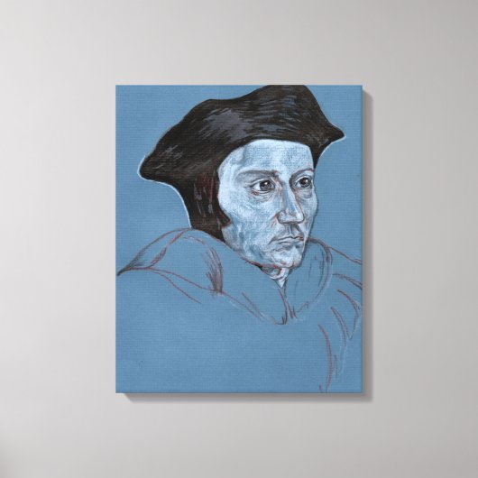 サー・トーマス キャンバスプリント (正面)