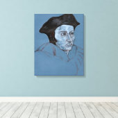 サー・トーマス キャンバスプリント (インサイチュ (ウッドフロア))