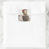 サー・トーマス・ボレーン（1477年～1539年）はフランチェスフラン彫り スクエアシール (バッグ)