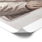 サー・トーマス・ボレーン（1477年～1539年）はフランチェスフラン彫り ポスター (角)