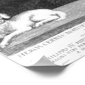 サー・トーマス・モアのポートレート ポスター (角)