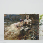 サー・パーシバルの誘惑（中世の騎士） カード (スタンド正面)