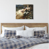 サー・パーシバルの誘惑（中世の騎士） キャンバスプリント (インサイチュ (寝室))