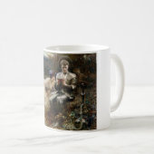 サー・パーシバルの誘惑（中世の騎士） コーヒーマグカップ (正面右)