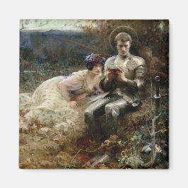 サー・パーシバルの誘惑（中世の騎士） マグネット