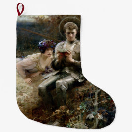 サー・パーシバルの誘惑（中世の騎士） ラージクリスマスストッキング