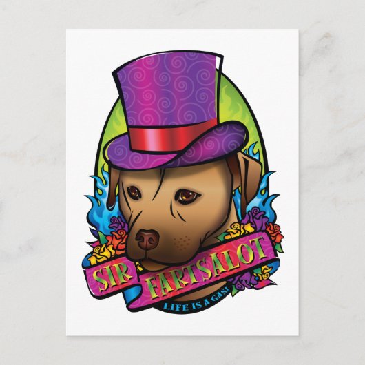 サー・ファートサルト ポストカード (正面)