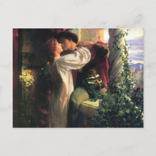 サー・フランク・ディクシー、ロミオとジュリエット葉書 ポストカード (正面)