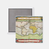 サー・フランシス・ドレイクの地図 マグネット (正面/裏面)