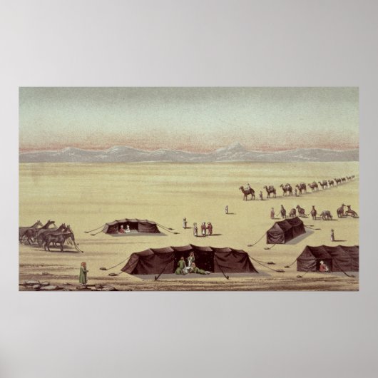 サー・リチャード・バートンの砂漠のキャンプ ポスター (正面)