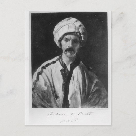 サー・リチャード・バートン ポストカード (正面)