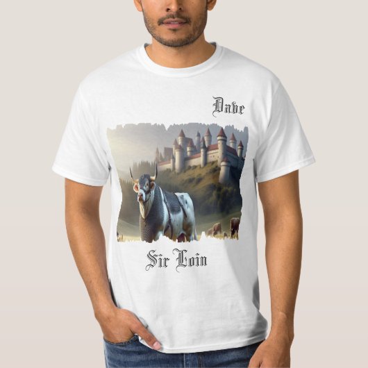サー・ロイン メンズTシャツ Tシャツ (正面)