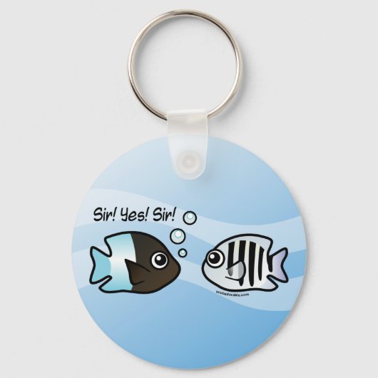 サー！Yes!サー！ キーホルダー (正面)