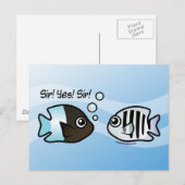 サー！Yes!サー！ ポストカード (正面/裏面)