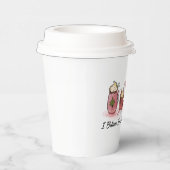 サ信じタコーヒおもしろいパーティー 紙コップ (右)