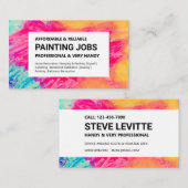 サ絵画ービス/ジョブ名刺 名刺 (正面/裏面)