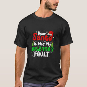 サ親愛タおもしろいタ私の夫の悪いクリスマスだった Tシャツ