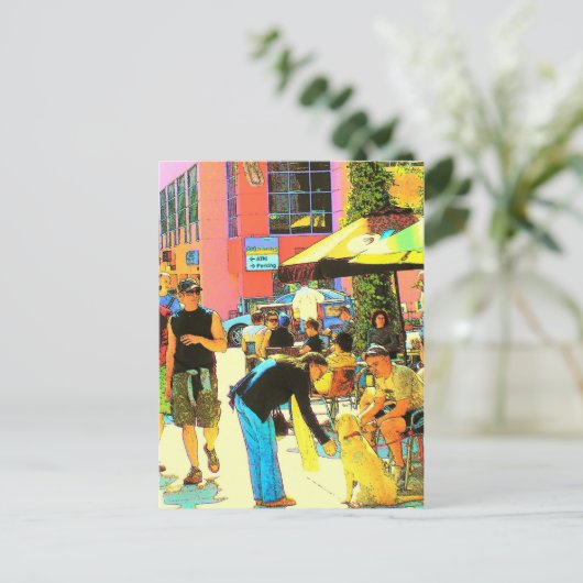 サ離れンタモニカ – はがき (スタンド正面)