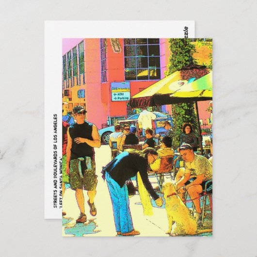 サ離れンタモニカ – はがき (正面/裏面)