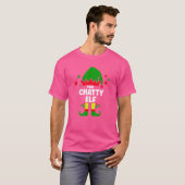 ザおしゃべり小妖精や小人クリスマスマッチデコレーションファム Tシャツ (正面フル)