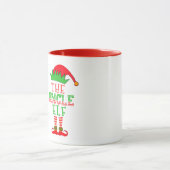 ザおじさん小妖精や小人クリスマスファミリーマッチングパジャマ マグカップ (中央)