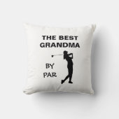 ザおばあちゃん最高のバイパーゴルフナナゴルファーPunグラム クッション (正面)