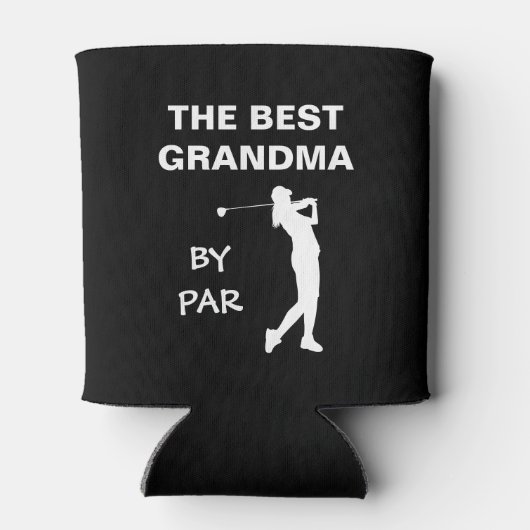 ザおばあちゃん最高のバイパーゴルフNana GramゴルファーPun 缶クーラー (裏面)