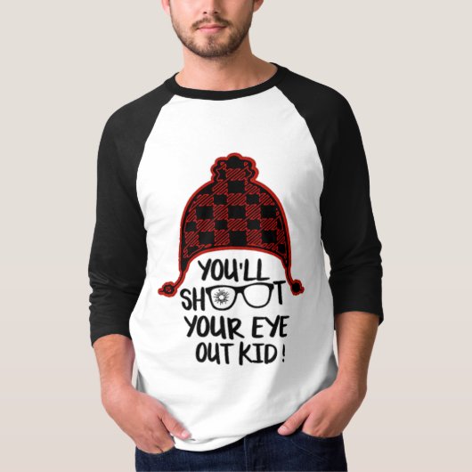 ザおもしろいクリスマス映画フェスティバル休日クリスマス Tシャツ (正面)