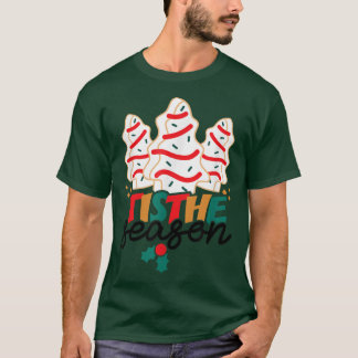 ザおもしろいシーズンクリスマスツリークリスマス葉クリスム Tシャツ
