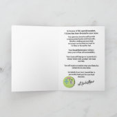 ザおもしろいンクは休日cにラマを寄贈 シーズンカード (内部)