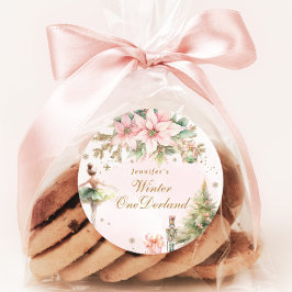 ザお洒落ナツクラッカー冬のオーネダーランド ラウンドシール