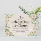 ザお祝いエロペメント披露宴招待状 招待状 (スタンド正面)