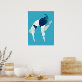 ザかわいらし・ベリーフロップポスターウォールアート ポスター (キッチン)