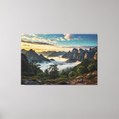 ザくもの巣オーバーマウンテンズ キャンバスプリント (正面)