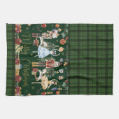 ザくるみクラッカーバレエフェスティバルメリークリスマス キッチンタオル (横)