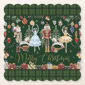 ザくるみクラッカーバレエフェスティバルメリークリスマス ペーパーコースター (正面)