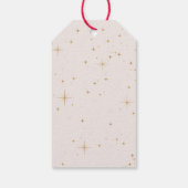 ザくるみクラッカー、ピンクギフトラベル ギフトタグ (裏面)