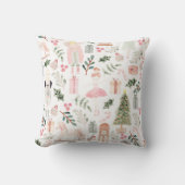 ザくるみ割りカーホリデーウォーターカラー クッション (正面)