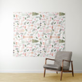 ザくるみ割りカーホリデーウォーターカラー タペストリー (インサイチュ(横))